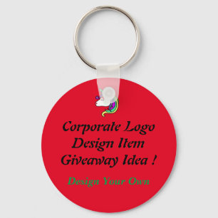 Basic Button Keychain