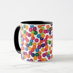Basic Colour Buttons Mug