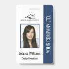 Basic Company Logo Photo Blue Employee Security