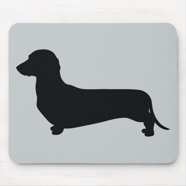Basic Dachshund Mouse Pad (Front)