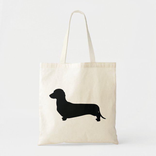 Basic Dachshund Tote Bag (Front)