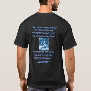 Basic Dark HorseShoe Pitching Tee