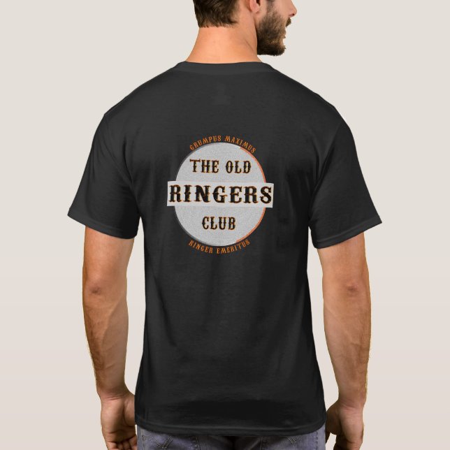 Basic Dark HorseShoe Pitching Tee (Back)