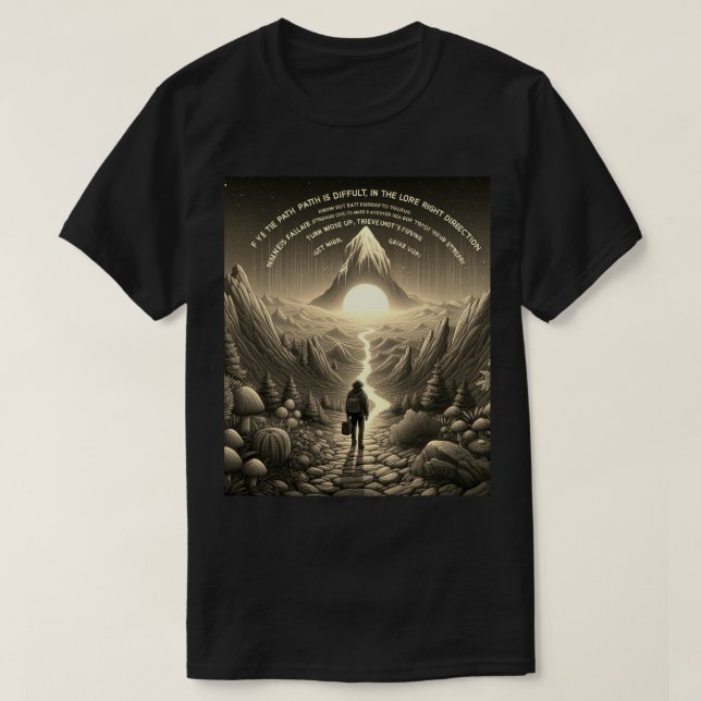 Basic Dark T-Shirt (Design Front)