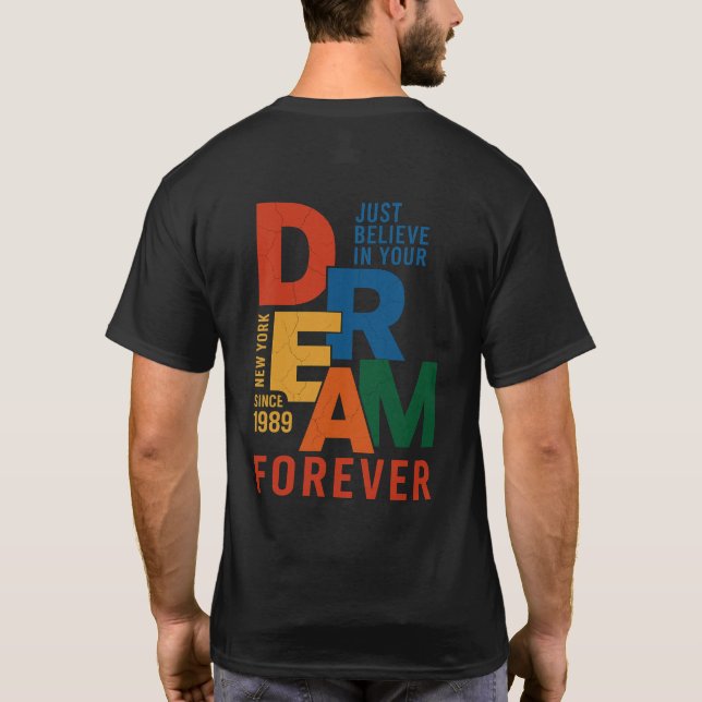Basic Dark T-Shirt (Back)