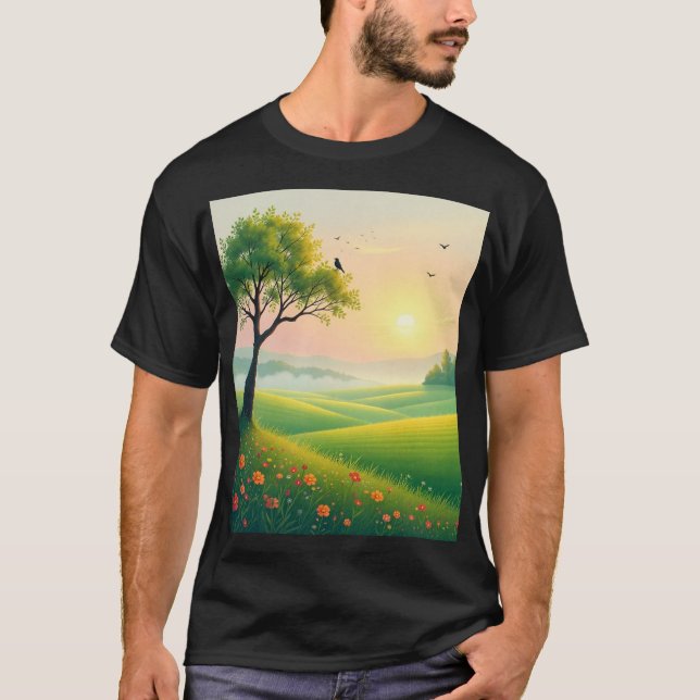 Basic Dark T-Shirt (Front)