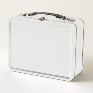 basic editable metal lunch box