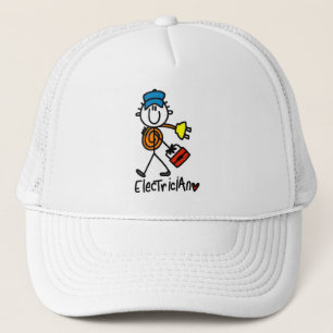 Basic Electrician Tshirts and Gifts Trucker Hat