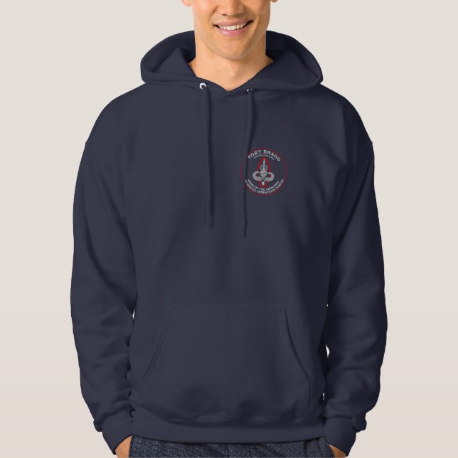 Basic Fort Bragg Airborne Home Hoodie (Front)