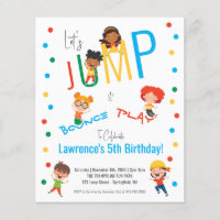 Basic Fun Trampoline Park Jump Kids Party Birthday