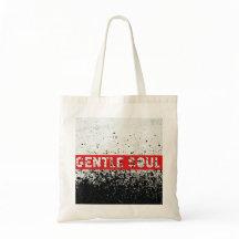 Basic gentle soul shopper tote