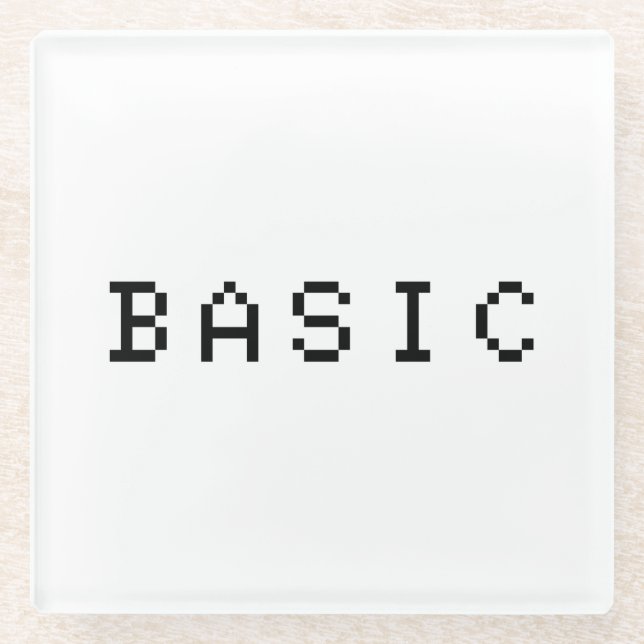 BASIC GLASS COASTER (Front)