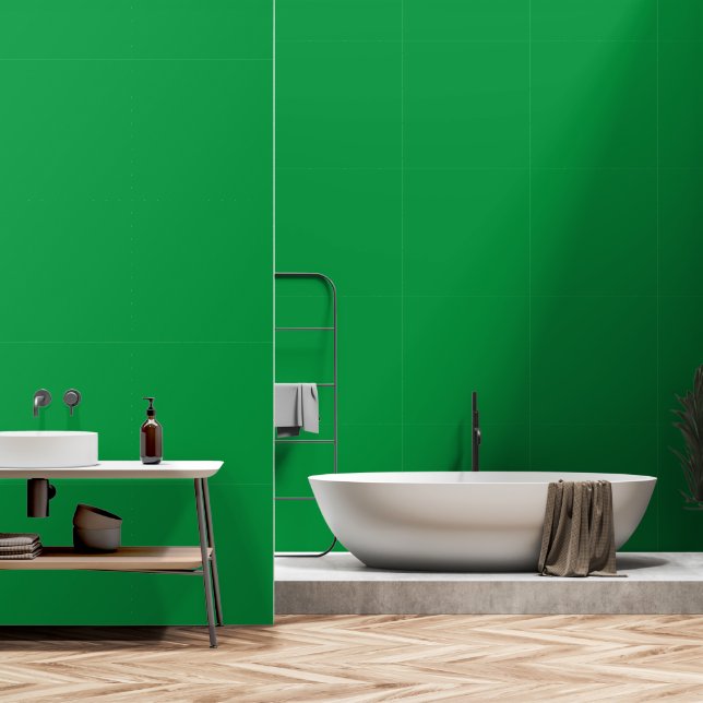 Basic Golf Green Solid Colour Simple Colour Minima Wallpaper (Bathroom)