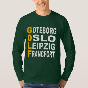 Basic green shirt New Design GOLF EUROPE
