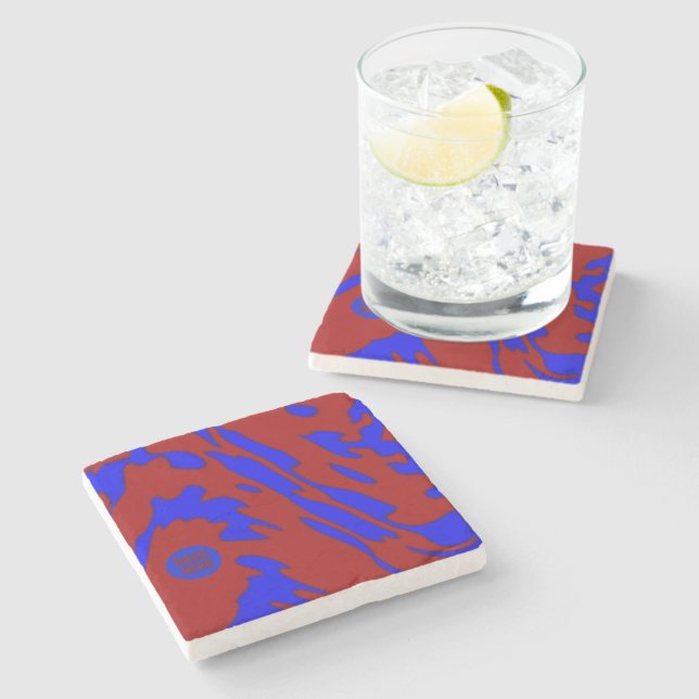 BASIC HERO 1a Marble Stone Coaster (Side)