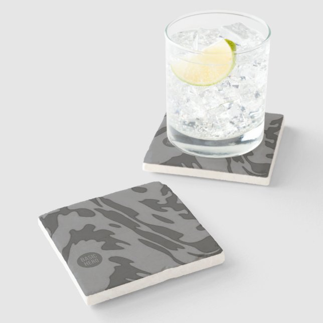 BASIC HERO 1c Marble Stone Coaster (Side)