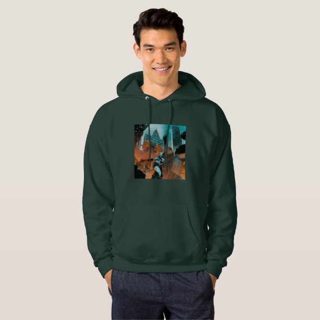 Basic Hooded Sweatshirt (Front Full)