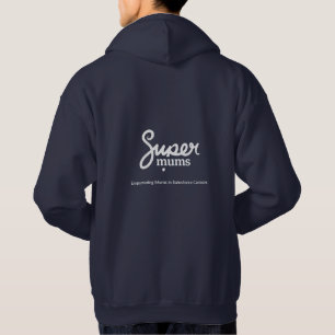 Basic Hooded Sweatshirt Men - Blue