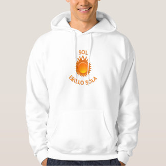 Basic Hoodie with Sun Logo Bright So