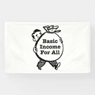 Basic Income For All Banner