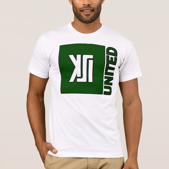 Basic KSI United Logo Green Tee (Front)