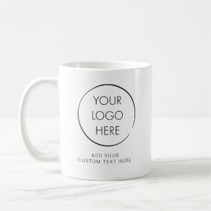 Basic Logo Custom, Business or Marketing Coffee Mug