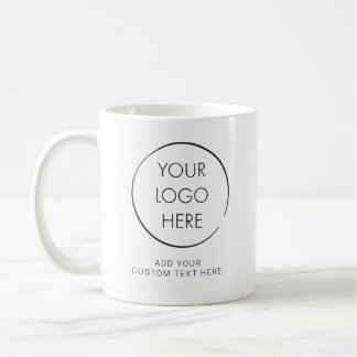 Basic Logo Custom, Business or Marketing Coffee Mug