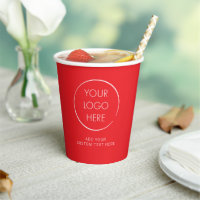 Basic Logo Custom, Business or Marketing Red