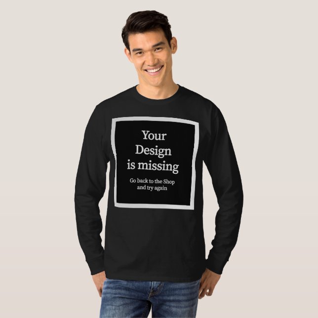 Basic long arm t-shirt (Front Full)