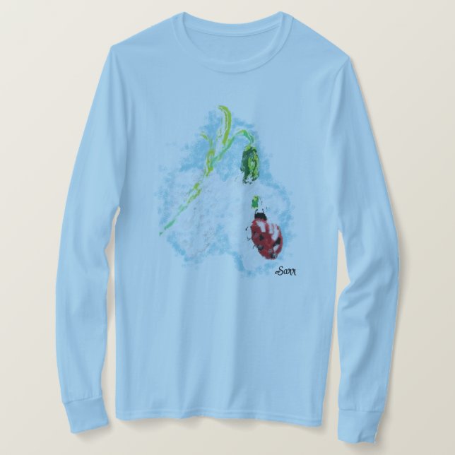 Basic Long Sleeve T-Shirt (Design Front)