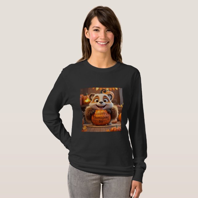 Basic Long Sleeve T-Shirt (Front Full)