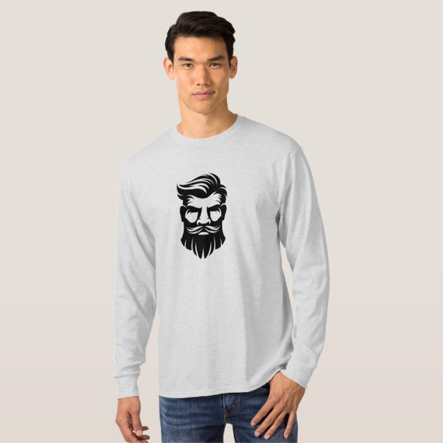 Basic Long Sleeve T-Shirt (Front Full)
