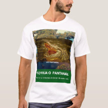 Basic Male Shirt Pantanal Jacaré