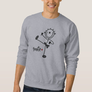 Basic Male Stick Figure Karate T-shirts and Gifts