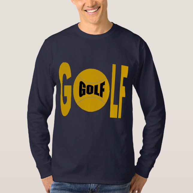 Basic marine blue GOLF t-shirt (Front)