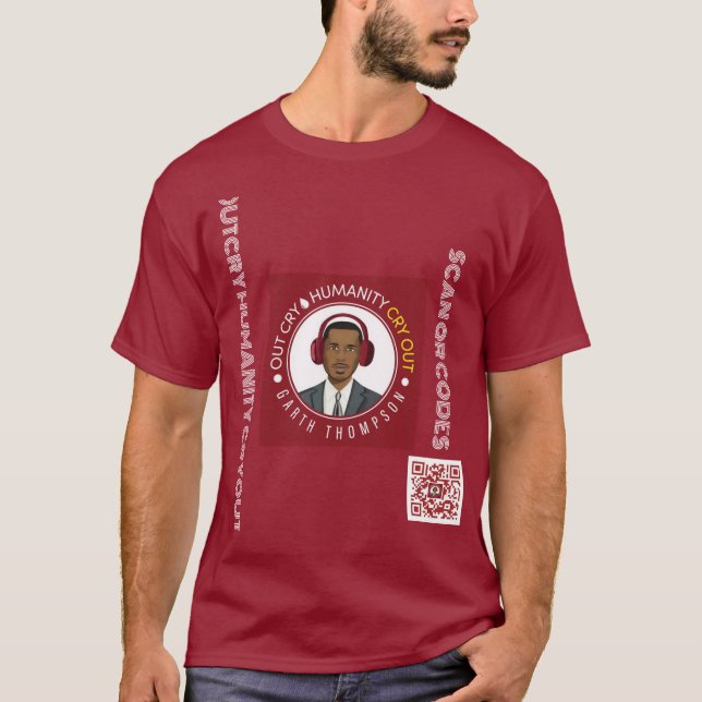 BASIC MAROON T-SHIRT (Front)