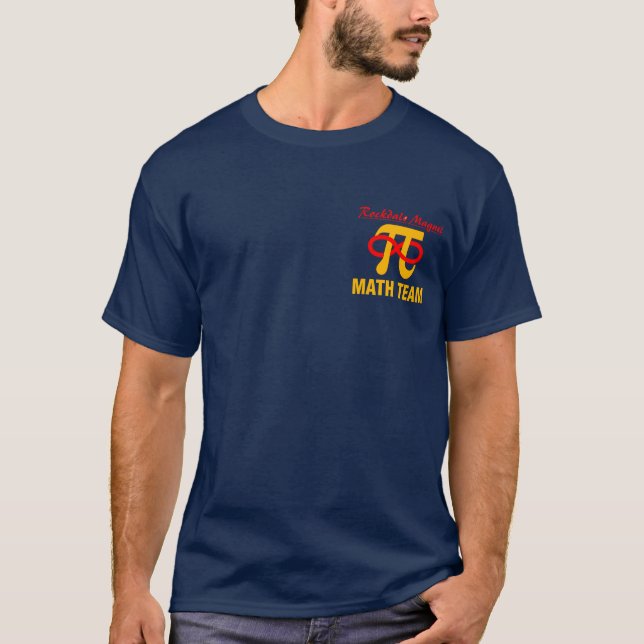 Basic Math Team T-Shirt (front only) (Front)