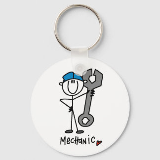Basic Mechanic T-shirts and Gifts Key Ring