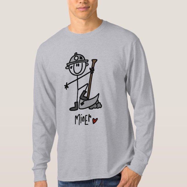 Basic Miner T-shirts and Gifts (Front)