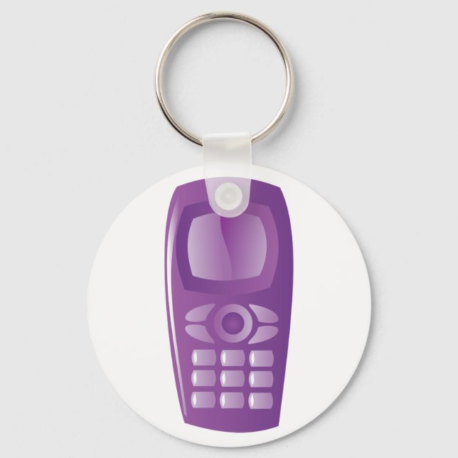 Basic Mobile Phone Keychain (Front)