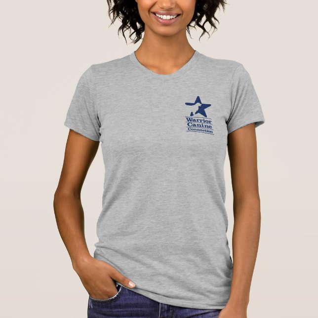 Basic Navy logo and website T-Shirt (Front)