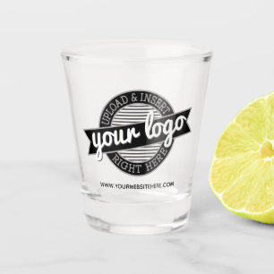 Basic Office or Business Logo Shot Glass