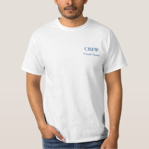Basic Personalized Crew Tee - Custom Crew Shirt