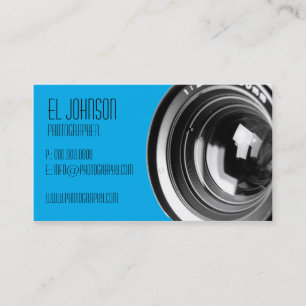 Basic Photography Business Card (Cotton Candy)