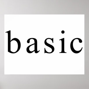 Basic Poster