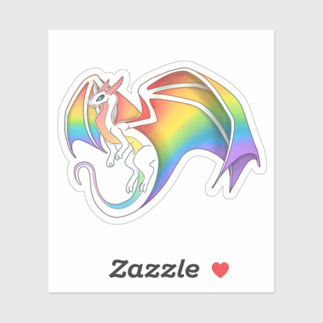 Basic Rainbow Pride Dragon (Sheet)