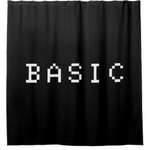 BASIC SHOWER CURTAIN