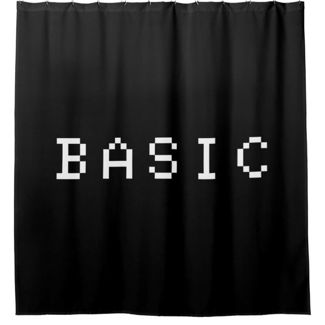BASIC SHOWER CURTAIN (Front)