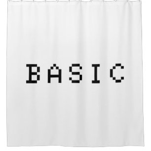 BASIC SHOWER CURTAIN