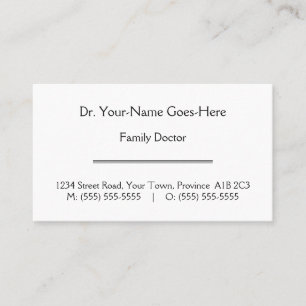 Basic, Simple Business Card